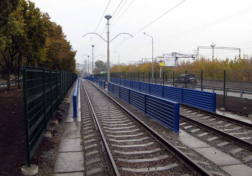 Системы ограждений железных дорог и автомагистралей в Санкт-Петербурге